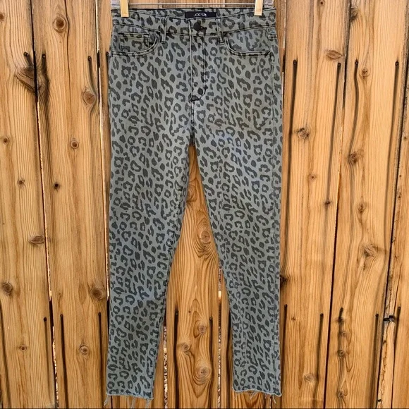 Joe's Leopard Print High Rise Skinny Jeans | 27 - Picture 3 of 12